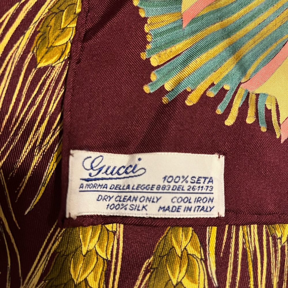 Vintage Gucci Scarf